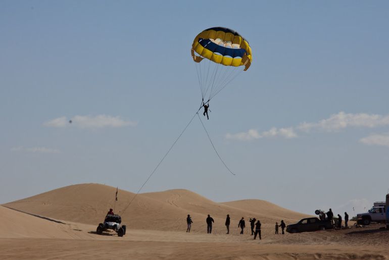 paragliding in jaisalmer
